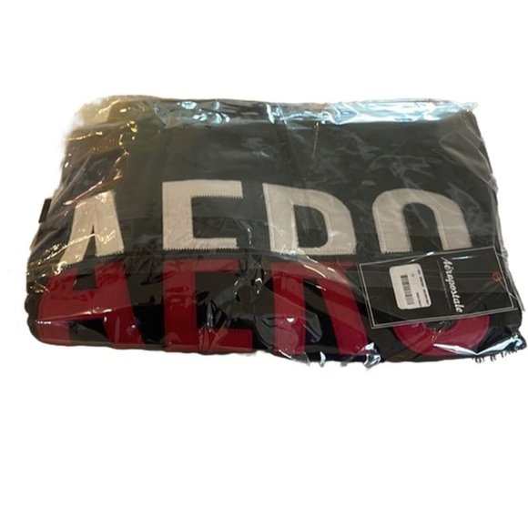 Aeropostal Big Men's Solid Logo Hoodie - Black men size 2X - Picture 6 of 6